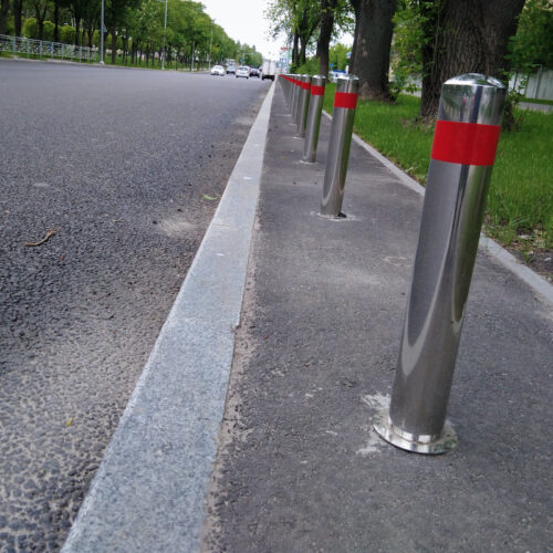 Polished Stainless Steel Bollards