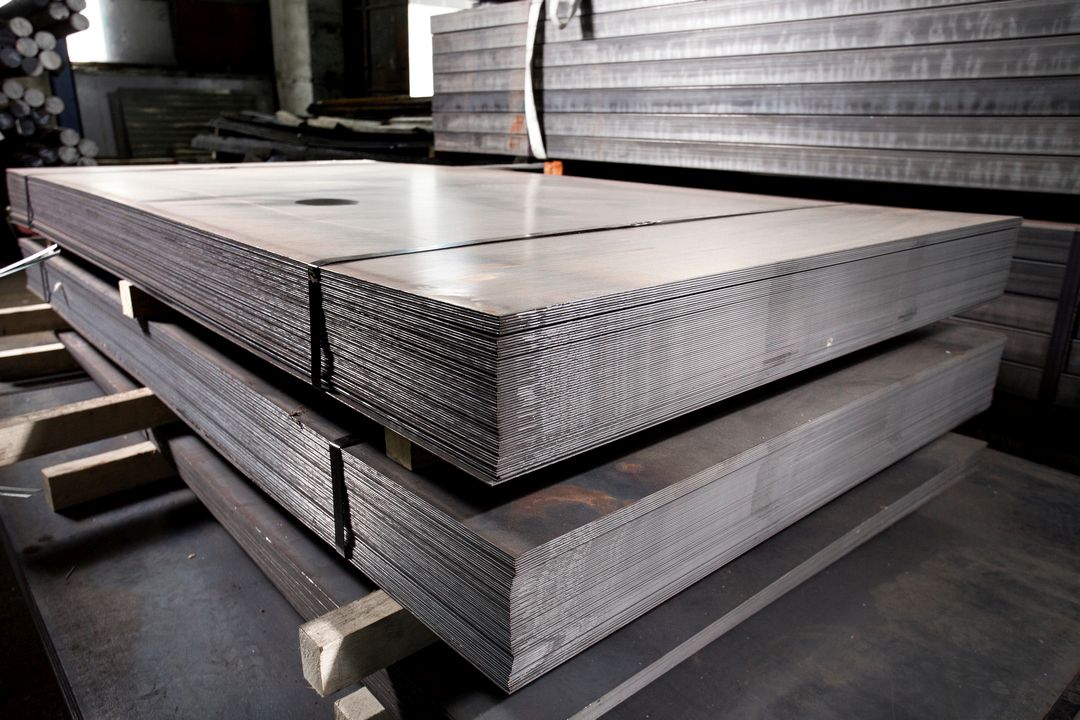 stacks of 304 stainless steel sheet metal